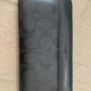Coach Black Wallet